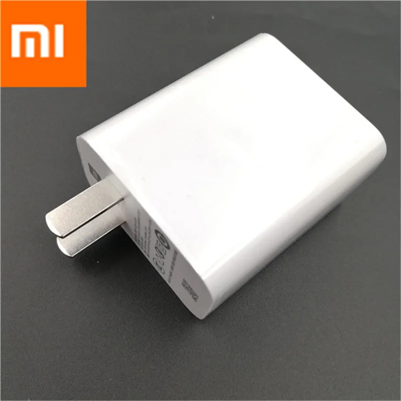 Xiao mi 9 mi 9 быстрое зарядное устройство QC4.0 27 Вт Быстрая Зарядка адаптер type C кабель для mi 9 8 SE 9T 6 A2 A1 5 красный mi Note 7 K20 Pro