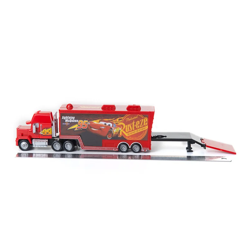 Автомобили disney Pixar Тачки 2 3 игрушки № 64 Mack Uncle Truck Lightning McQueen Jackson Storm 1:55 литой модельный автомобиль игрушки детские подарки