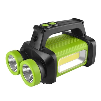 

Portable LED Powerful worklight flashlight outdoor emergency lantern for camping adventure COB side light for reading use AA