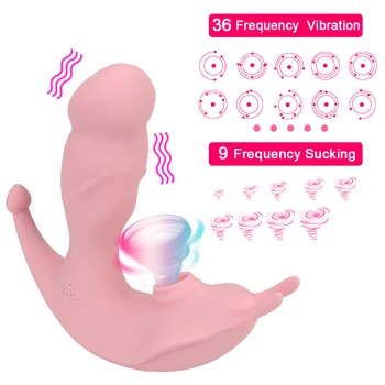 Panties Vibrator For Women Clitoris Sucker Vaginal Ball G Spot Anal Plug Dildo Female Masturbator Sex Toy Adult Erotic Products 2