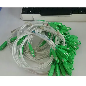 

30pcs 1*8 1:8 Fiber Optic PLC Splitter 1x8 SC/APC Mini Blockless