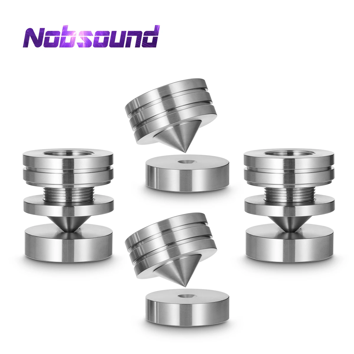 8 Pezzi Altoparlante Spikes Piedistallo HiFi Altoparlante AMP CD Cone