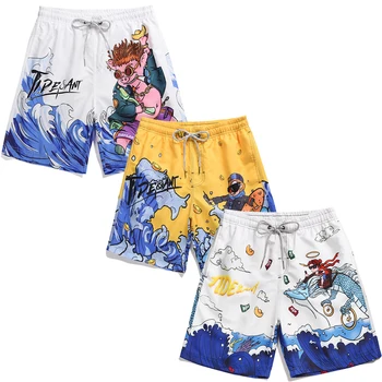 

Men Shorts Men's Beach Pants Men's Quick-Dry Pants Waterproof Men's Surfing Pants Hawaii Pants Men's Animal Printed Beach Pants