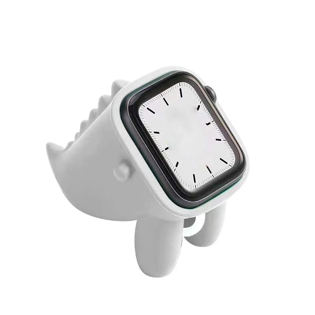 Универсальный кронштейн зарядного устройства для iWatch серии 1 2 3 4 5 часы зарядное устройство кронштейн - Цвет: Белый