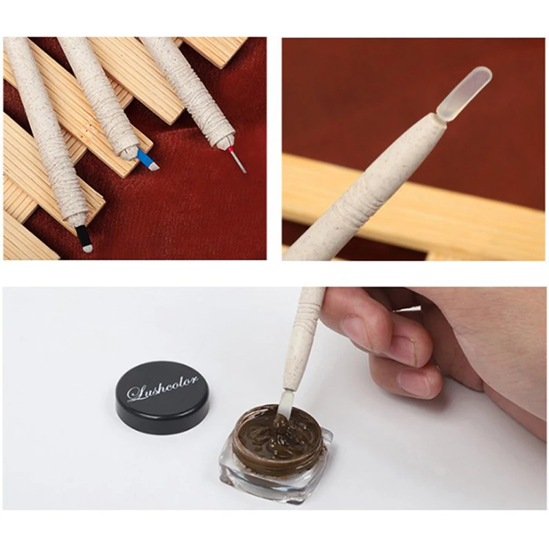 1pcs Disposable Microblading Makeup Eyebrow Tattoo Manual Pen Needles Eyebrow Makeup Tattoo Pen
