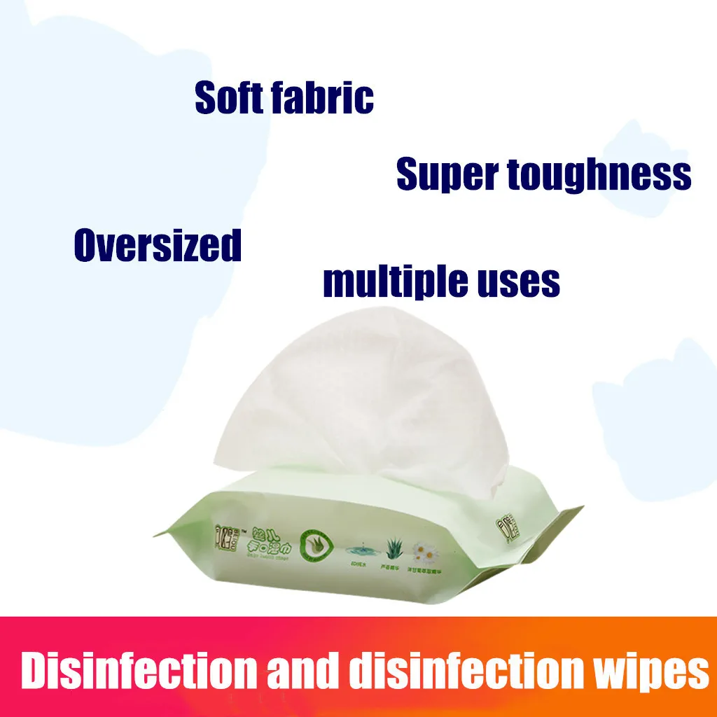 30 салфеток/упаковка антибактериальные влажные салфетки для детей и взрослых