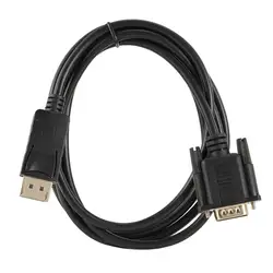 DisplayPort для Vga переходник DP штекер на Vga штепсельный кабельный переходник 1080P Дисплей порт разъем для ноутбука Настольный ПК