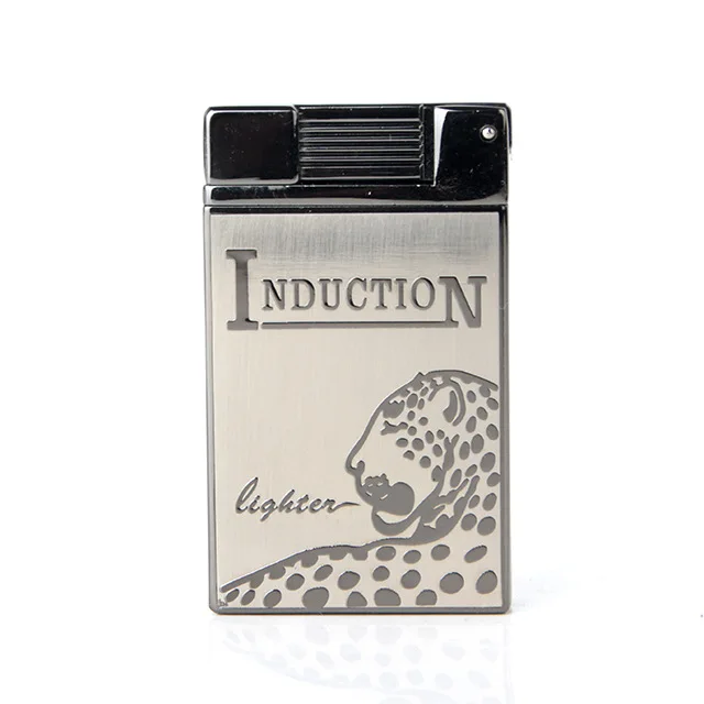 New Compact Jet Lighter Gas Torch Lighter Flat Windproof Metal Cigar Lighter 1300 C Butane Lighter Cigarette Accessories