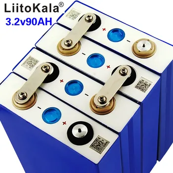 

LiitoKala 3.2V 90Ah LiFePO4 battery can form 12V battery Lithium-iron phospha 90000mAh Can make Boat batteries, car batteriy