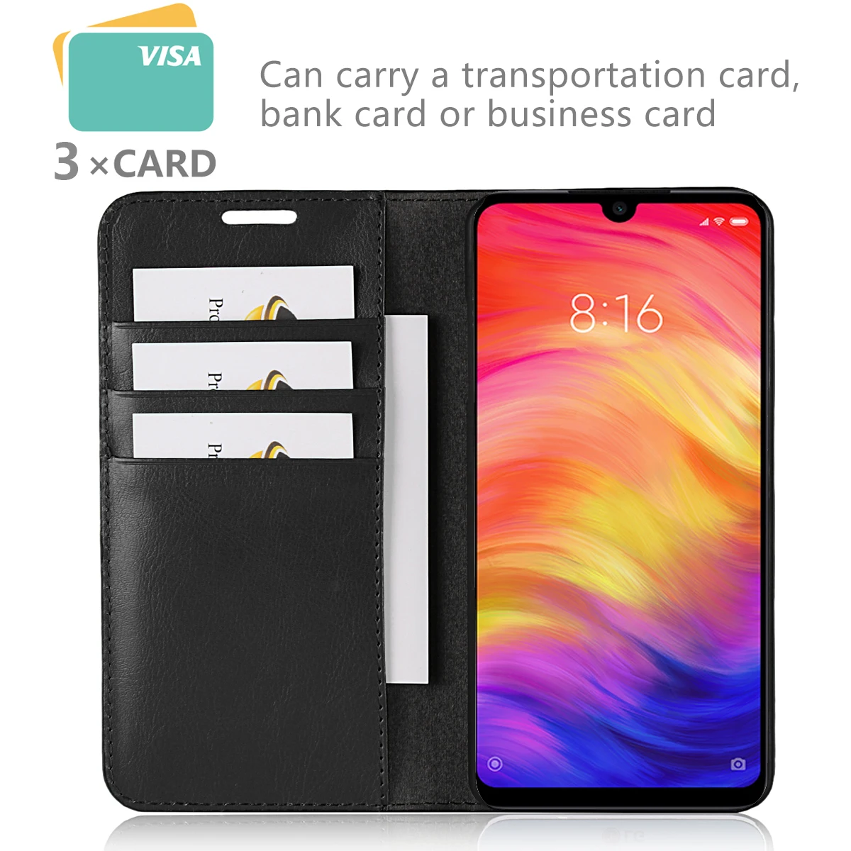 Для Xiaomi Redmi Note 7 mi 9 9SE K20 Pro 7A Crazy Horse зернистый чехол из натуральной кожи многофункциональный пылезащитный чехол для мобильного телефона