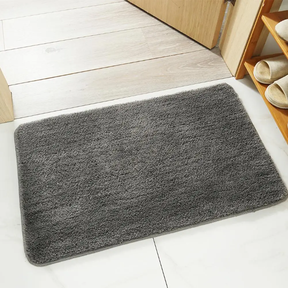 

Cake Velvet Home Door Bedroom Carpet Floor Mats Thickened Bathroom Mat Absorbent Feet Memory Foam Bath Mat