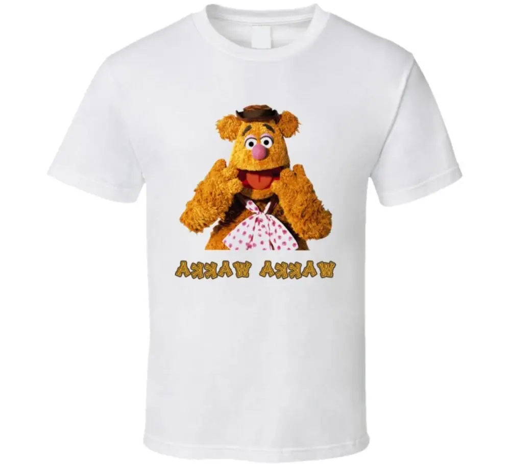 Fozzy Bear The Muppet Show футболка крутая Повседневная гордость для мужчин и женщин унисекс