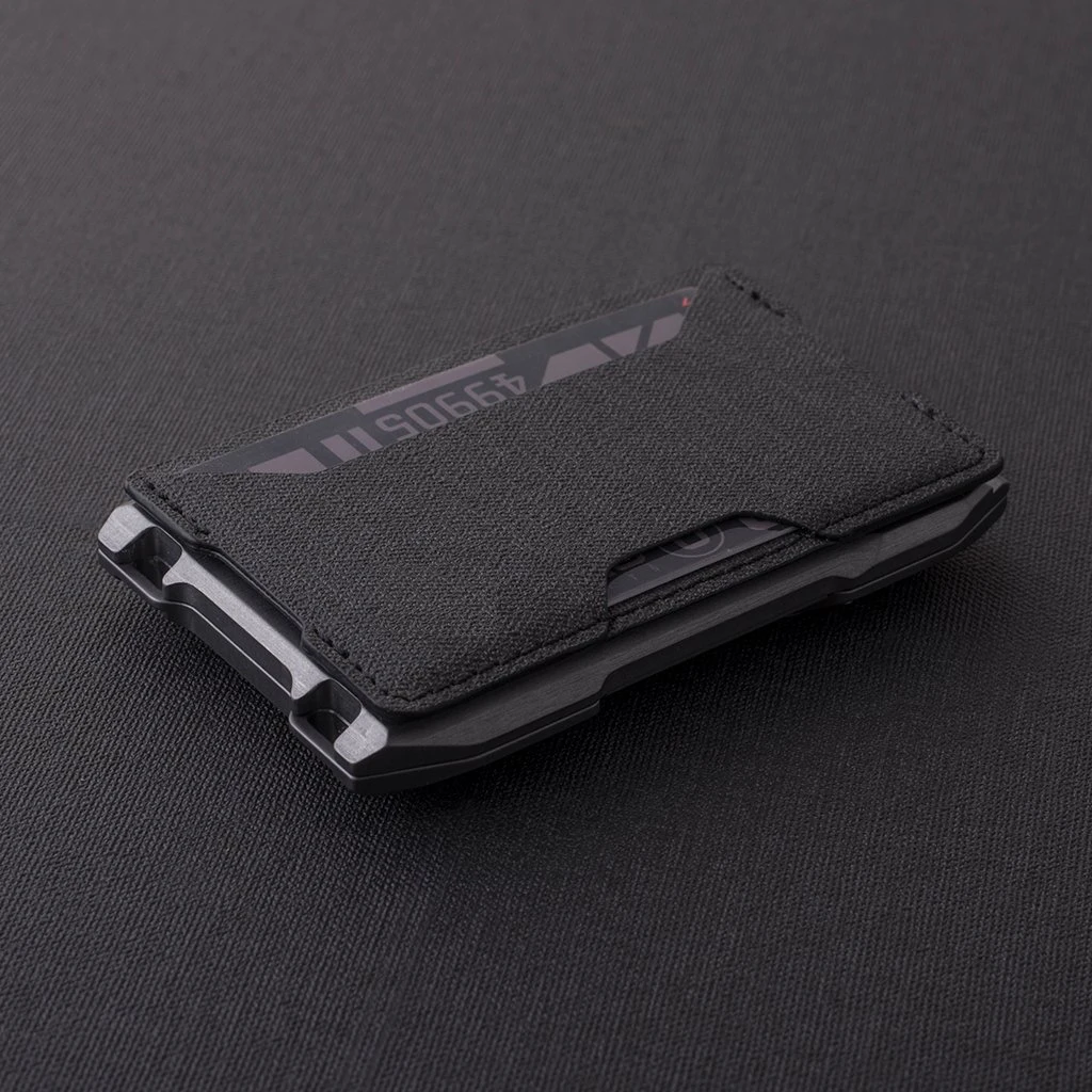 TANGMO Metal Cardholder RFID Blocking Wallet Men Business Badge Credit Card Holder Small Aviator Minimalist Wallet for Card Man