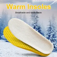 Теплая стелька, кашемировые термостельки, сохраняющие тепло, плотные, мягкие, дышащие, Зимние Стельки в спортивную обувь