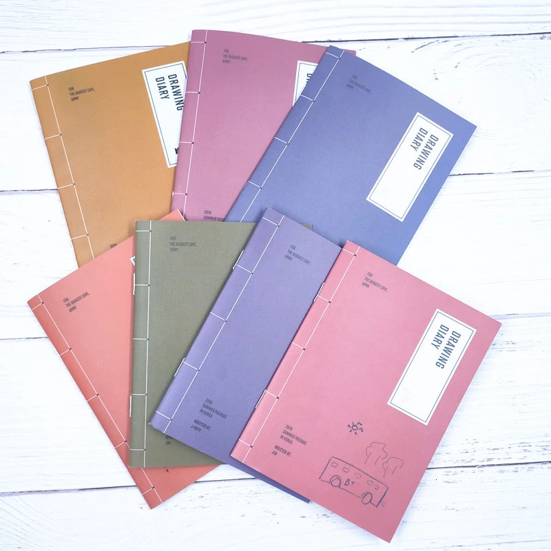 

New Kpop Bangtan 2019 Summer Photo Album Same Paragraph Self Made Periphery Individual Journal Selfie Book