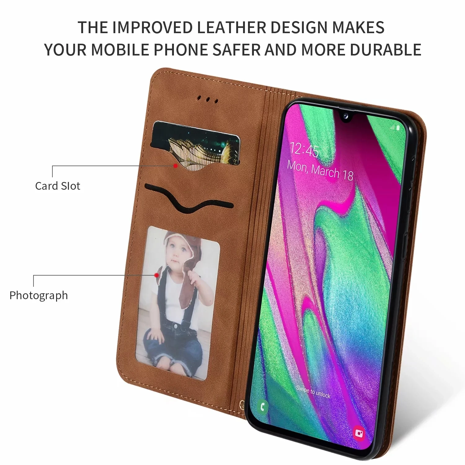 Кожаный чехол-книжка чехол для samsung Galaxy A10 A20 A30 A40 A50 A60 A70 A7 A8 плюс A9 A20E M10 M20 M30 M40 Магнитный чехол-портмоне с отделением для карт чехол