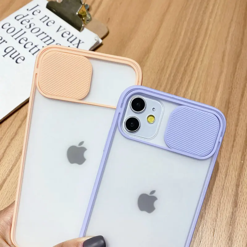 Full Camera Lens Protection Phone Case For iPhone 11 Pro Max 12 13 Mini XS MAX X XR 8 7 6 Plus SE Transparent Hard Back Cover