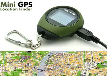 

20pcs Handheld Keychain Design GPS Tracker Tracking Device Pathfinding Locator for Outdoor Travel elevation