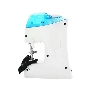 

Mini Sewing Machine Portable Electric Fabric Crafting Mending Machine Dual Speed Sewing Tool with Foot Pedal