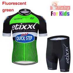 2019 ETIXX, детская дышащая одежда для велоспорта, детские трикотажные шорты, комплекты, топ для велосипеда, Ropa Ciclismo, футболки для горного