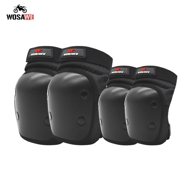 US $10.70 WOSAWE Kids Knee Protector Elbow Pad Protection Scooter Ski Bicycle Moto Dirt Bike Hockey Roller Sk