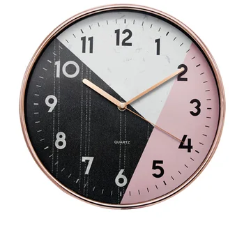 

Clocks Wall Clocks Living Room Home Silent Clock Bedroom Modern Minimalist Quartz Clock Free Punching Does Not Hurt The Clock