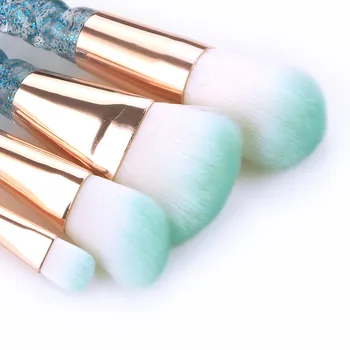 

10pcs New Diamond Makeup Brushes Set Women Foundation Powder Blush Eye shadow Lip Cosmetic Colorful for Make Up Tools AN-HZS01