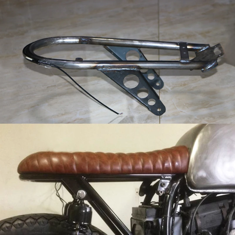 Cafe Racer Iron Seat SUBFRAME For YAMAHA XV 750 SE 920 FLAT Бесплатная доставка| |