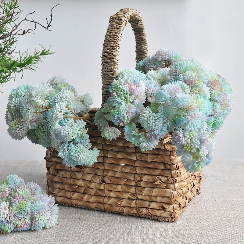 

Искусственные цветы из силикона, Микс, цветы, суккуленты, искусственные растения для дома, искусственные цветы, Рождество, 30 шт.