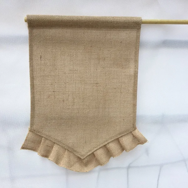 DIY Указатели направления флаги открытый помолвка домашний сад руководство флаги Свадебная вечеринка Висячие принадлежности креативные мешковины для печати