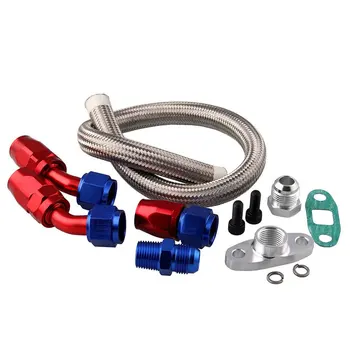 

Cross-Border Hot-Selling Car Accessories Turbo Adapter Tubing Oil-Cooled Joint Kit For T3T4 Turbine Repair Set