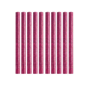 

7mm Rose Red Colorful Hot Melt Glue Sticks Vintage Sealing Wax Envelope Invitation Stamp Security Packaging RepairTool 10Pcs/lot