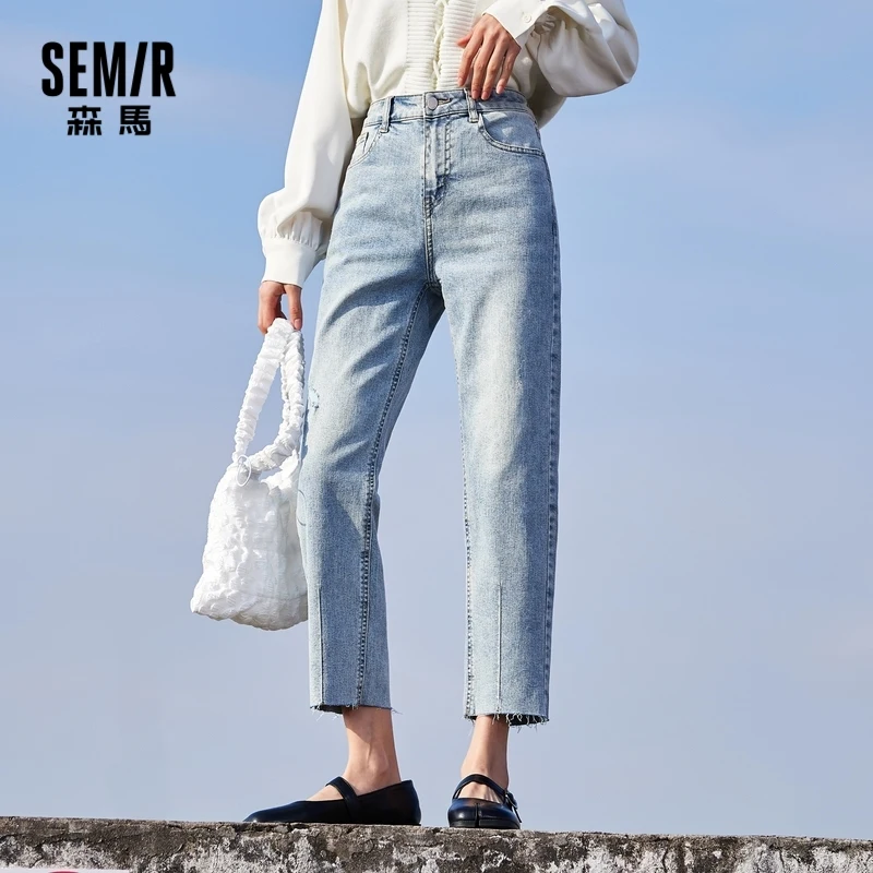 SEMIR Jeans Women Straight 2021 New 