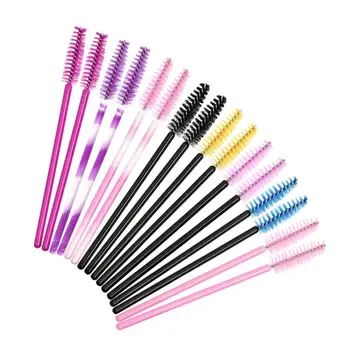 

50Pcs Make Up Brushes Eyelash Brush Disposable Mascara Wands Applicator Eye lashes Cosmetic Brushes maquillaje For Makeup Tool
