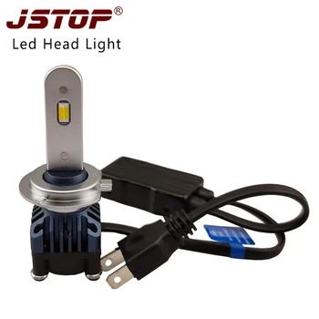 

JSTOP led car headlight bulbs Tricolor H4 high/low beam H7 H11 9005 HB3 9006 HB4 canbus White 6000K bulbs light led headlamps