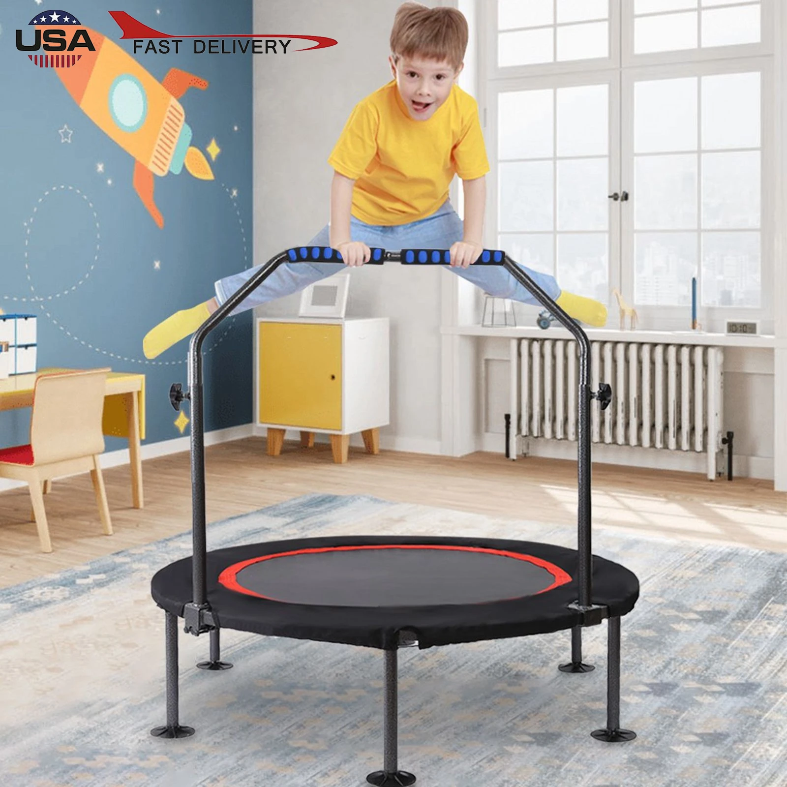 Trampoline Bar Fitness accessoires remplaçables Trampoline intérieur  rebondeur à l'élastique printemps saut Cardio formateur entraînement  accessoire | AliExpress