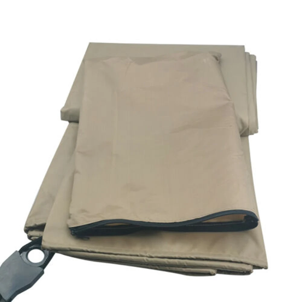 

Lawn Mower Tractor Leaf Leaves Collection Bag Large Capacity Garden Universal Leaf Processing Bag Garden 234x152x0.5cm
