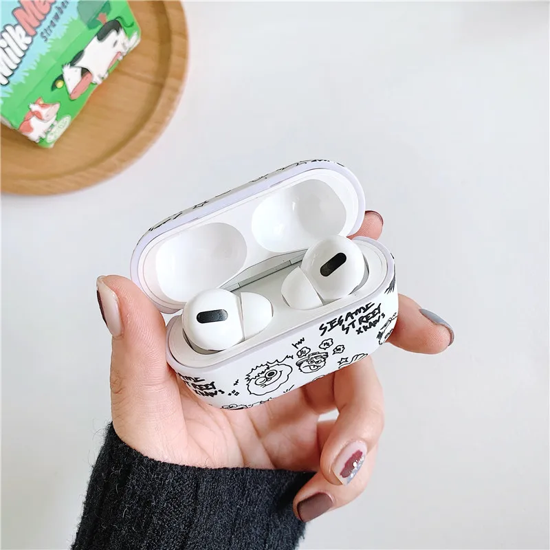 Светящийся чехол для наушников для Apple Airpods Pro Чехол мультяшный силиконовый чехол для Apple Air Pods Pro 3 Наушники Earpods зарядная коробка