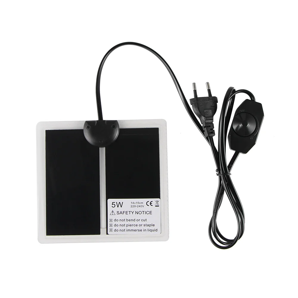 Adjustable Temperature Reptile Heat Mat with EU Plug