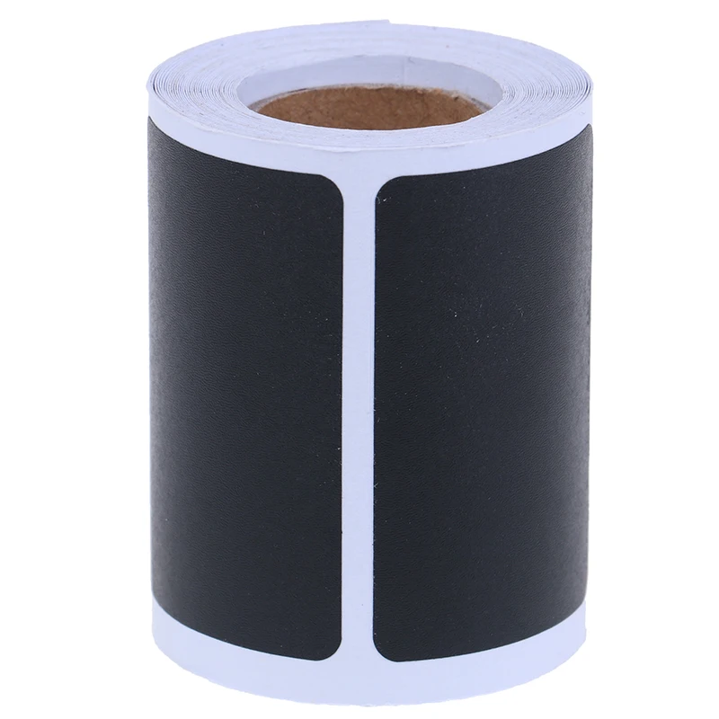 120pcs/roll Home Jam Jar Bottle Tags Waterproof Chalkboard Blackboard Labels Stickers Kitchen Spice Label Stickers