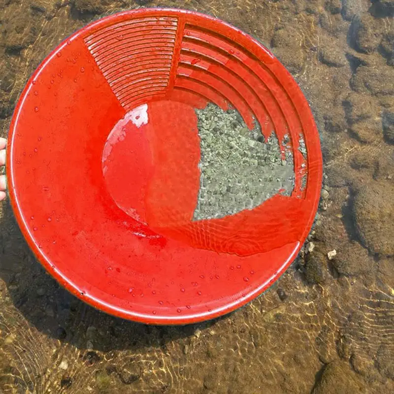 

Metal Detector Gold Rush Prospecting Classifier Pan Mining Dredging Tool 15" Pan 831F