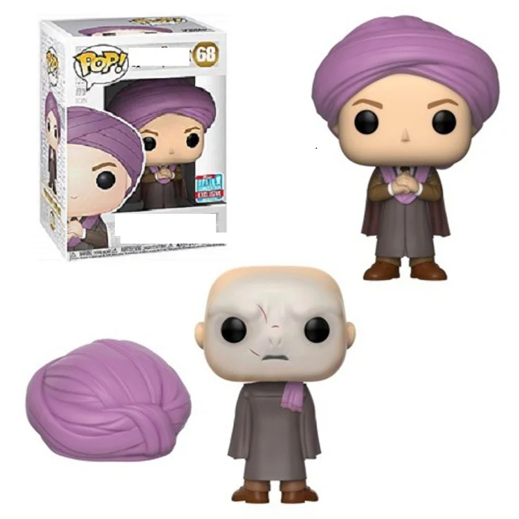 Funko поп Харри Поттер квиринус Квиррелл Волшебная школа Фильм Винил экшн и игрушки Фигурки Коллекционная модель игрушки для детей