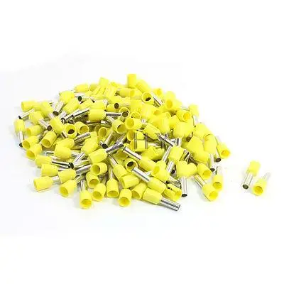

190Pcs E4009 12AWG Wire Pre-Insulate Ferrules Terminals Wiring Connectors Yellow