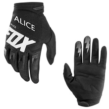 ALICE FOX rękawice rowerowe MTB Off-motocykl szosoway wyścigi górskie odzież rowerowa odporność mężczyźni damska pełna Finger rękawice motocyklisty