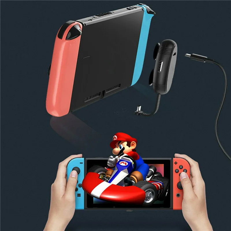 2 в 1 OTG адаптер type-C контроллер зарядки конвертер с присоской для nintendo переключатель OTG адаптер зарядки игровое зарядное устройство
