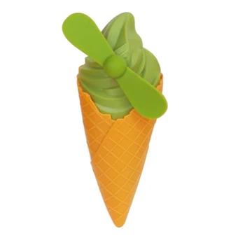 

New Fan Cute Ice Cream Cooling Ventilator Usb Table Веер Mini Air Cooler For Room Outdoor Handheld Ventilador Portatil