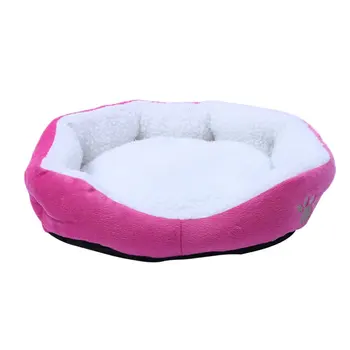 

S/L size Pet Dog Warming Bed Dog House Soft Material Nest Dog Baskets Fall and Winter Warm Kennel For Cat Puppy