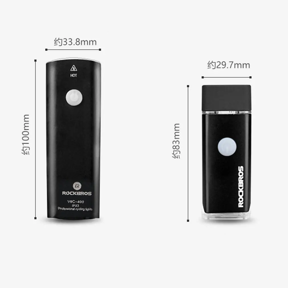 USB Перезаряжаемый велосипедный светильник для езды на велосипеде, светильник-вспышка, водонепроницаемый велосипедный головной светильник MTB велосипедный передний фонарь