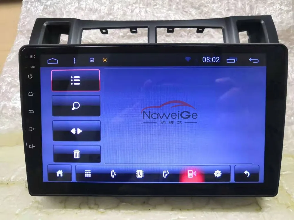 NaweiGe 9 дюймов Android автомобильный dvd для Toyota Yaris 2005-2011 головное устройство для Toyota Yaris автомобильный аудио стерео для Toyota Yaris gps радио