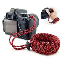 Новейший ремешок для цифровой камеры ремешок на запястье ручка Паракорд плетеный браслет для Nikon Canon sony Pentax Panasonic DSLR